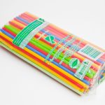 Bombilla Plastica Colores
